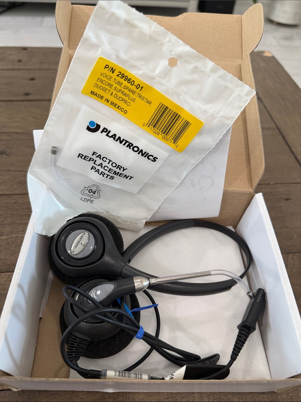 Plantronics Black Replacement Headset Cushions & Headband
